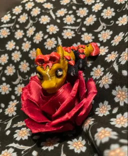 Val the little dragon! 3d model