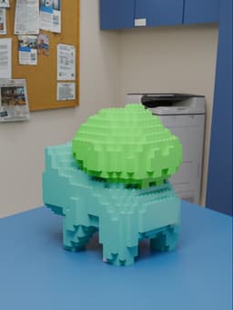 Bulbasaur Lego 3d model