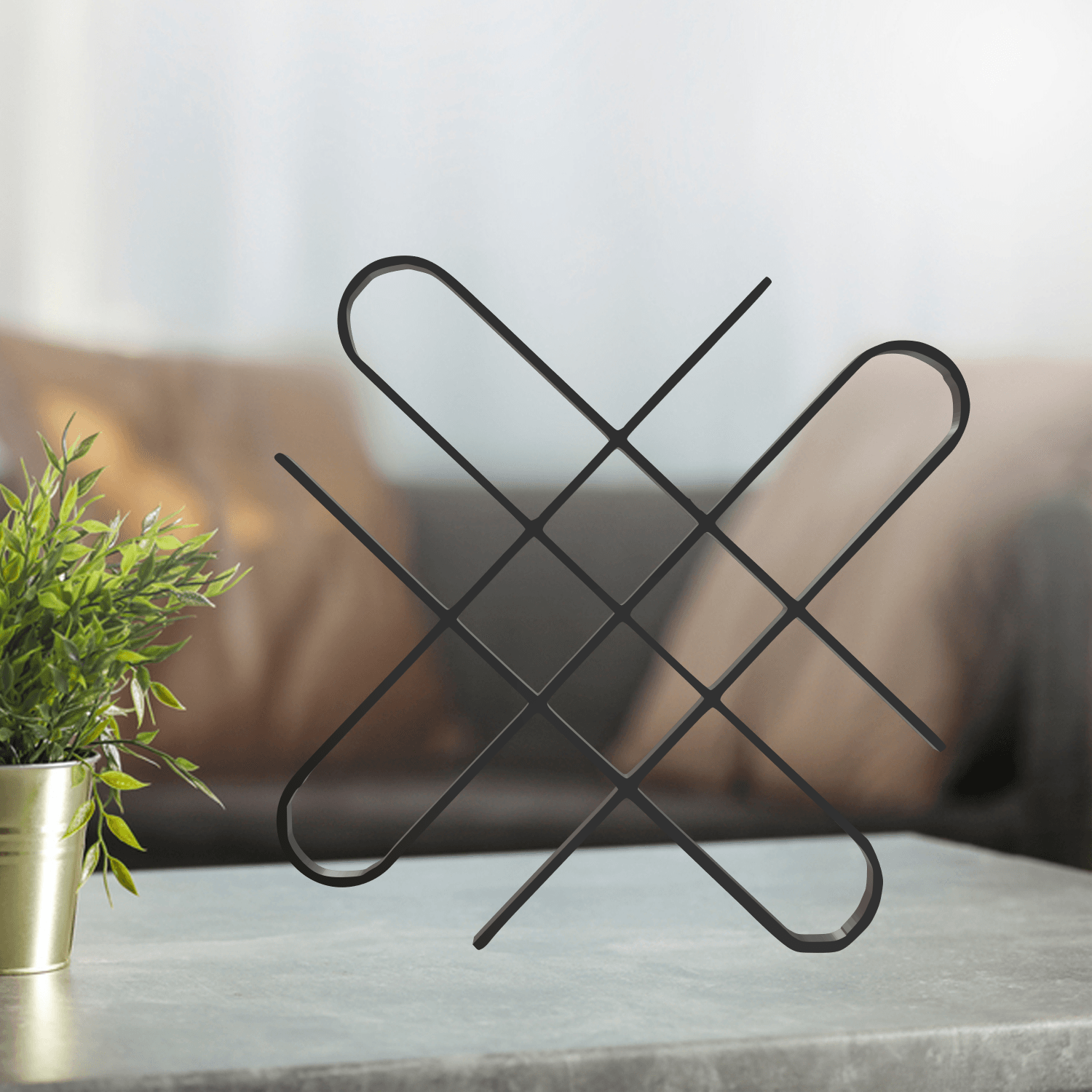 Line Art, Modern, Minimalist 3d model