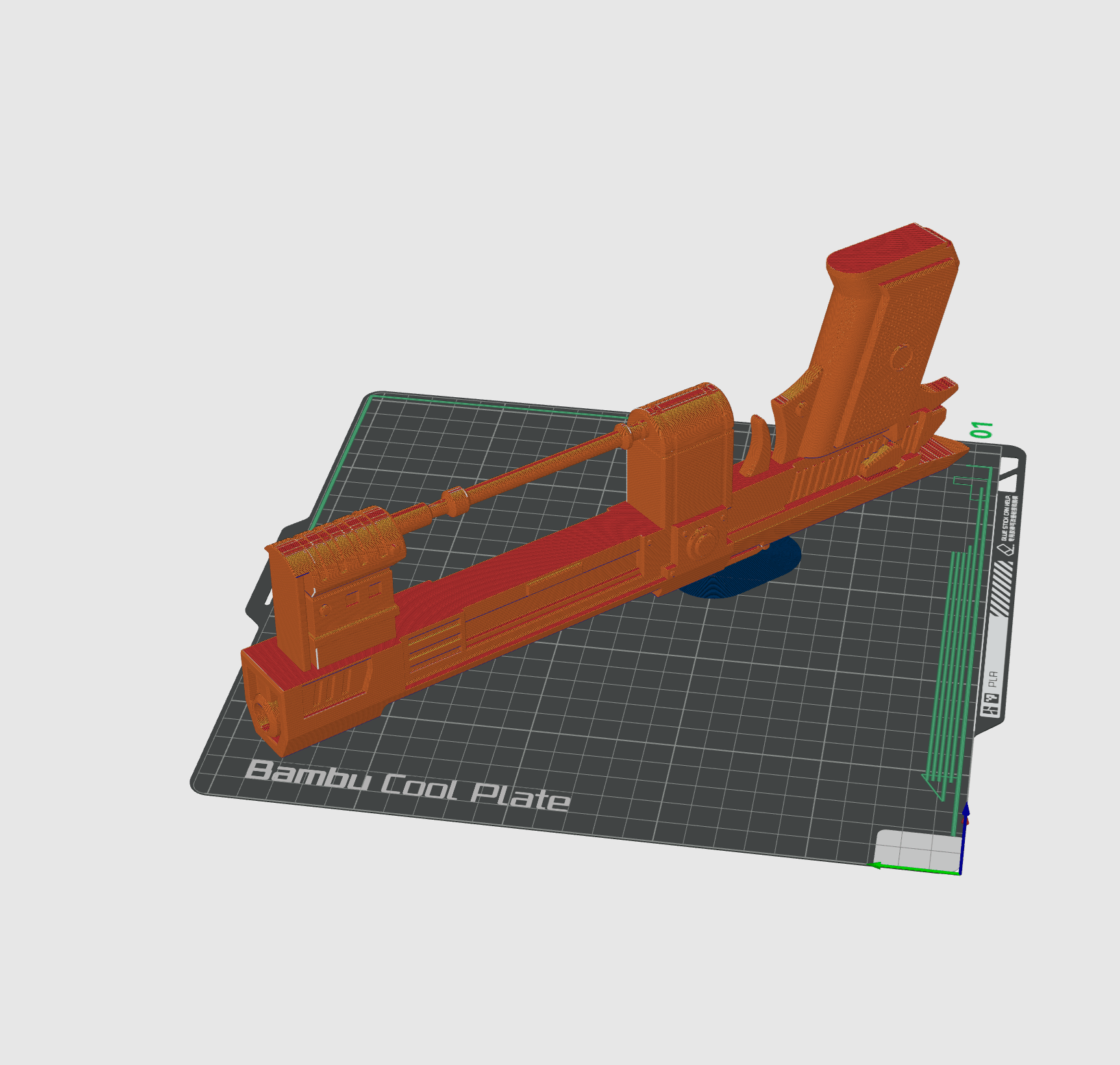 T60 Pistol 3d model