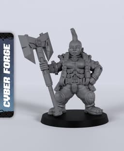 Hela - With Free Cyberpunk - Sci-Fi Gift Ideas for RPG and Wargamers 3d model