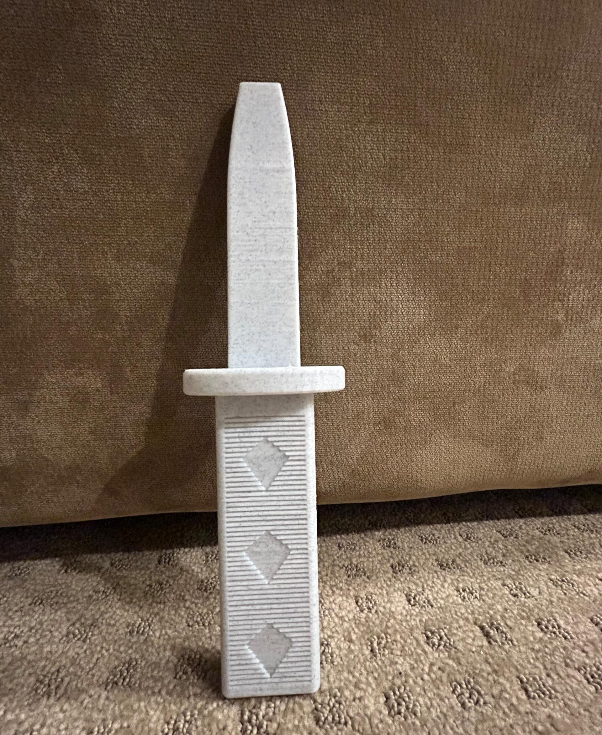 Print in place Collapsing Blade 3d model