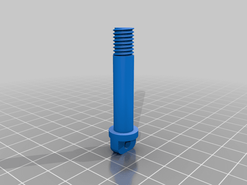 Tank style Tow Hook (Shackle) 3d model