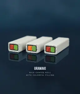 Sushi Stack — Tumble Tower Game 3d model