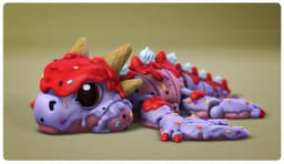 Dessert Dragons Ice Cream 3d model