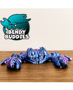 Crabzy Cute Crab / Claw Hugger Articulated / Print-in-Place Water Creature / Sea Ocean Beast 3d model