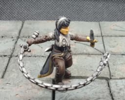 Vampire Huntress Miniatures Bundle 3d model