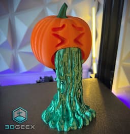 Puking Pumpkin 3d model