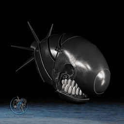 Bomb Helmet 3D Printer STL file 3d model
