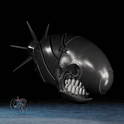 Bomb Helmet 3D Printer STL file 3d model
