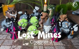 Zombies - Easy Multicolor FDM RPG Minis (No supports) 3d model