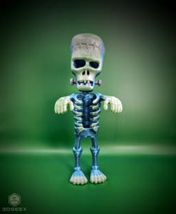 Frankenstein's Skeleton 3d model