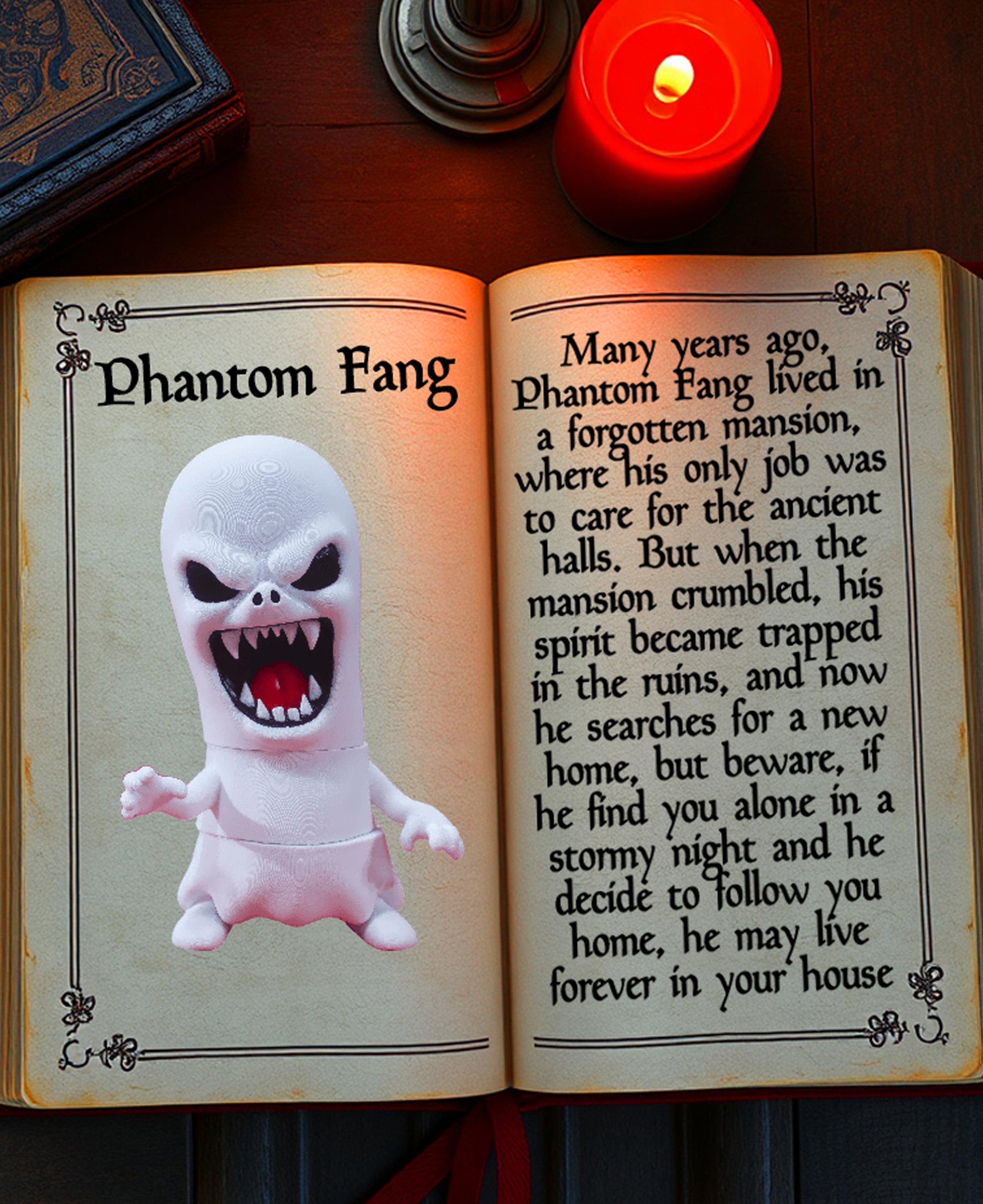 Phantomfang. 3d model