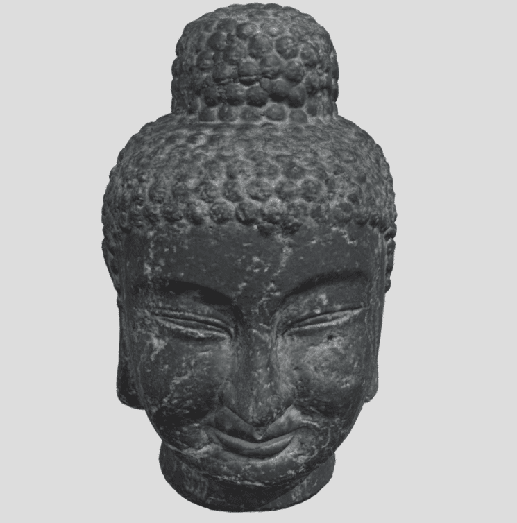 Buddha head(generated by Revopoint POP 2) 3d model
