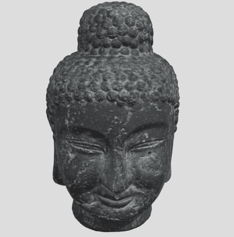 Buddha head(generated by Revopoint POP 2) 3d model