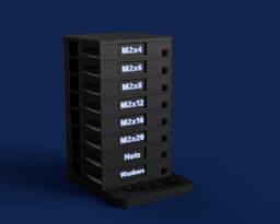 M2 OrbitStack - Swivel Screw Organizer 3d model