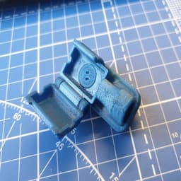 PTFE Holder + Dust filter 3d model