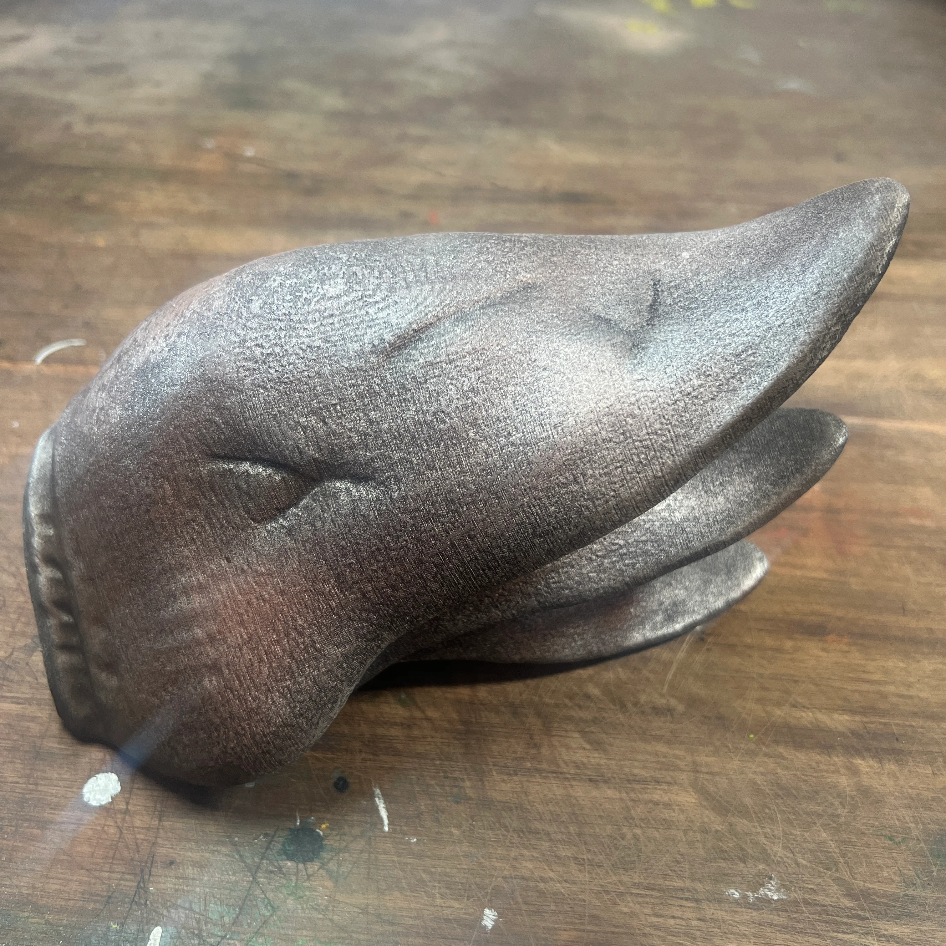 3D Printed Battle Damaged Pauldron Armor Model 3d model