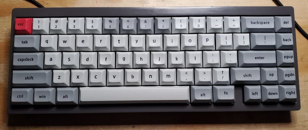 TheAlternate - A Handwired 67 Key Mechanical Keyboard 3d model