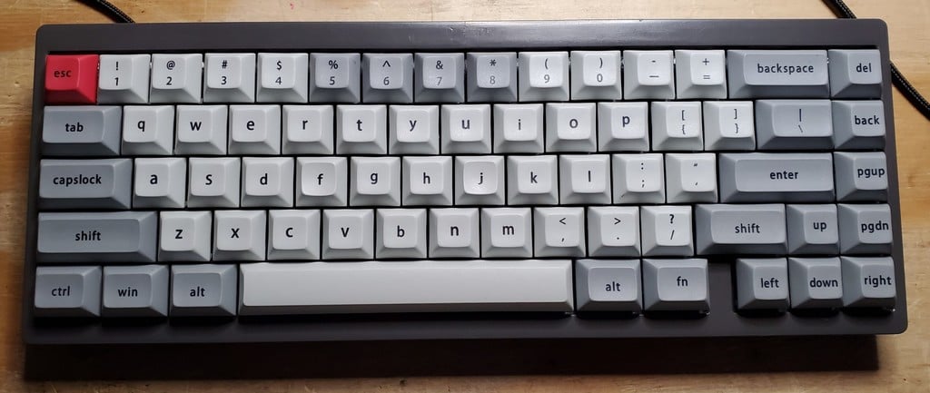 TheAlternate - A Handwired 67 Key Mechanical Keyboard 3d model