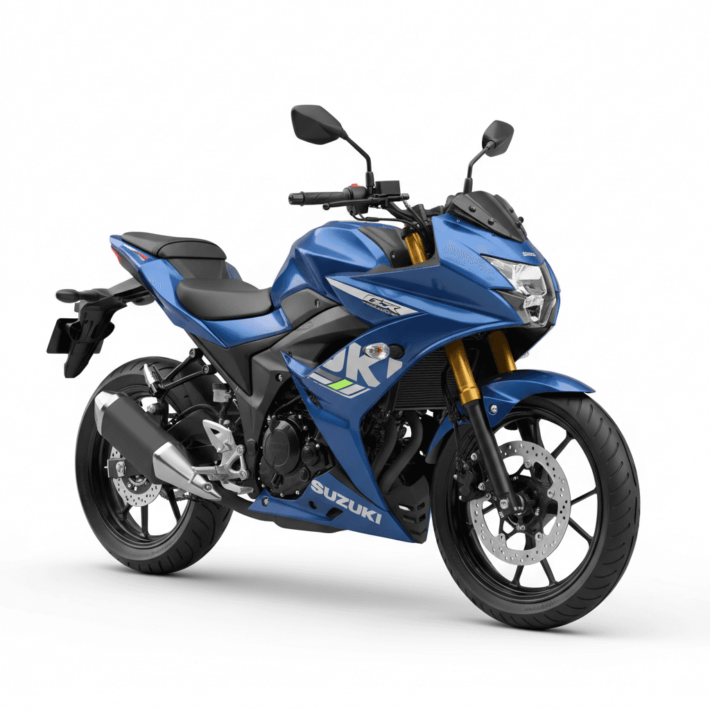 Motorcycle : Suzuki GSXS150 Urban Naked Motorcycle 3d model