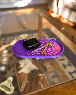 Free Voronoi Drop Tray - Support-free Model - Free 3D Printed Drop Tray for Home 3d model