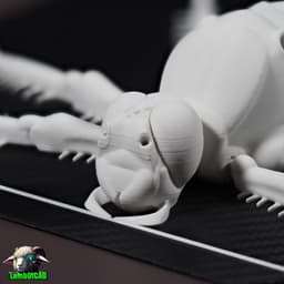 Dragonfly for Painting 3d model