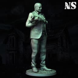 Investigators x3 - Henry Armitage - Francis Morgan - Warren Rice 3d model