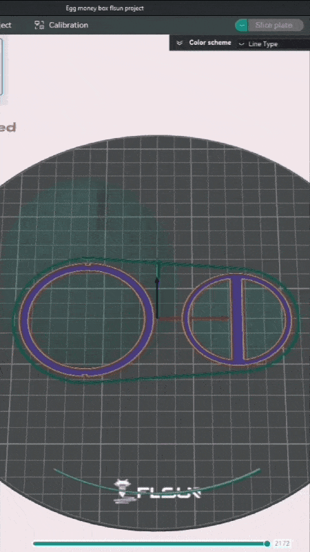 Egg Shaped Money Box / Piggy Bank 3d model