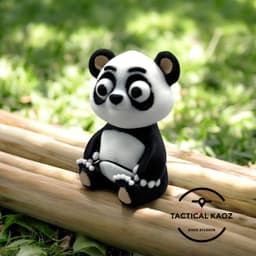 Flexi Panda - Articulating and Adorable 3d model
