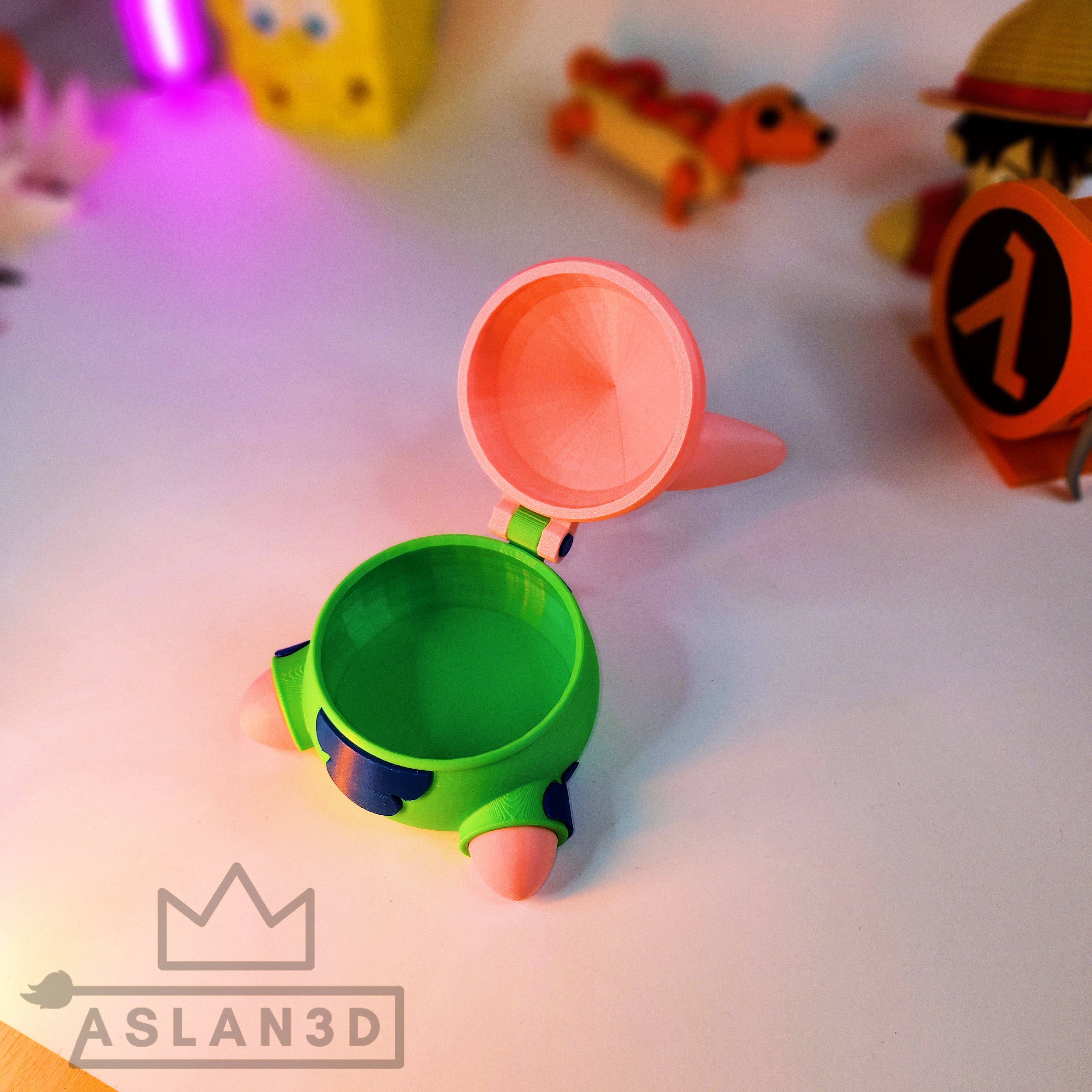 Patrick Star Container - By Colors 3d model