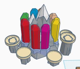 Amiibo Display Stand 3d model