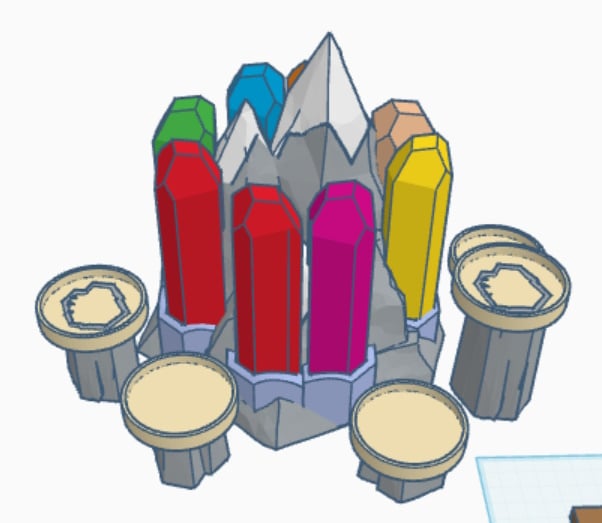 Amiibo Display Stand 3d model