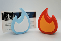 Tinder Business Card Holder 3d model