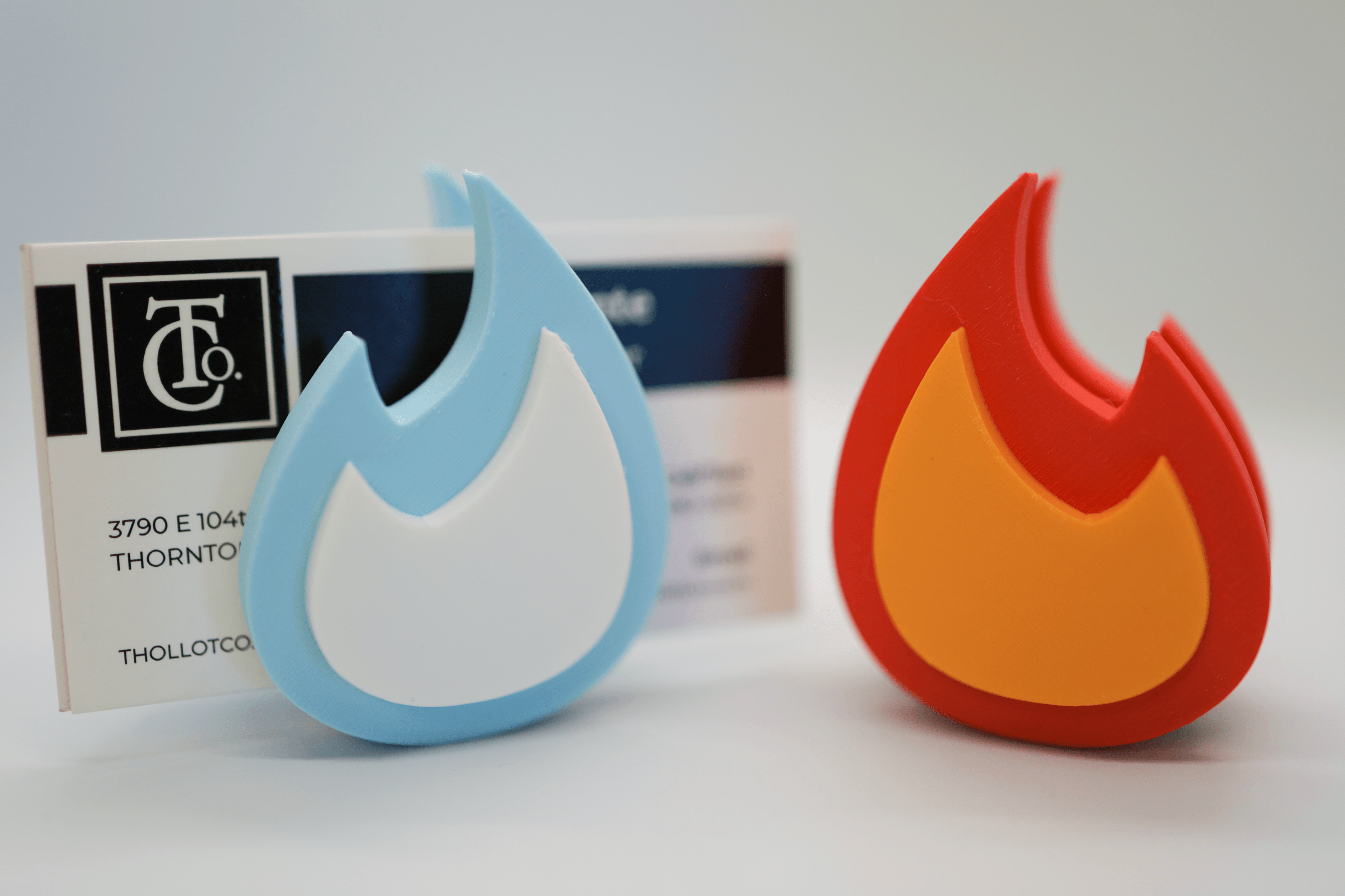 Tinder Business Card Holder 3d model