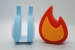 Tinder Business Card Holder 3d model