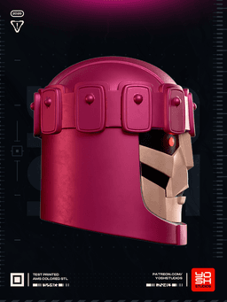 Sentinel Helmet 3D Printer STL 3d model