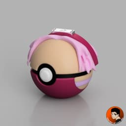 Sakura Haruno Pokeball - Naruto 3d model