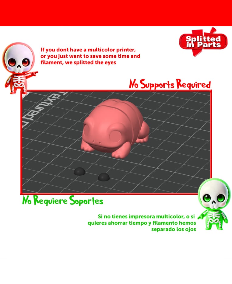 Baby Frog 3d model