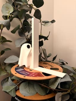 Ghost bookstopper 3d model