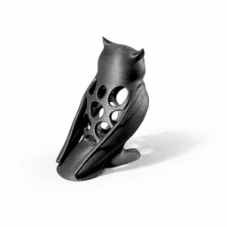 VORONOI OWL SCULPTURE / HOMEDECOR / MODERN DECOR / GOTHIC DECOR 3d model