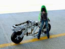 Quantum Retrograde ITX PC Case Bike 3d model