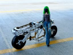 Quantum Retrograde ITX PC Case Bike 3d model