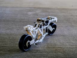 Quantum Retrograde ITX PC Case Bike 3d model