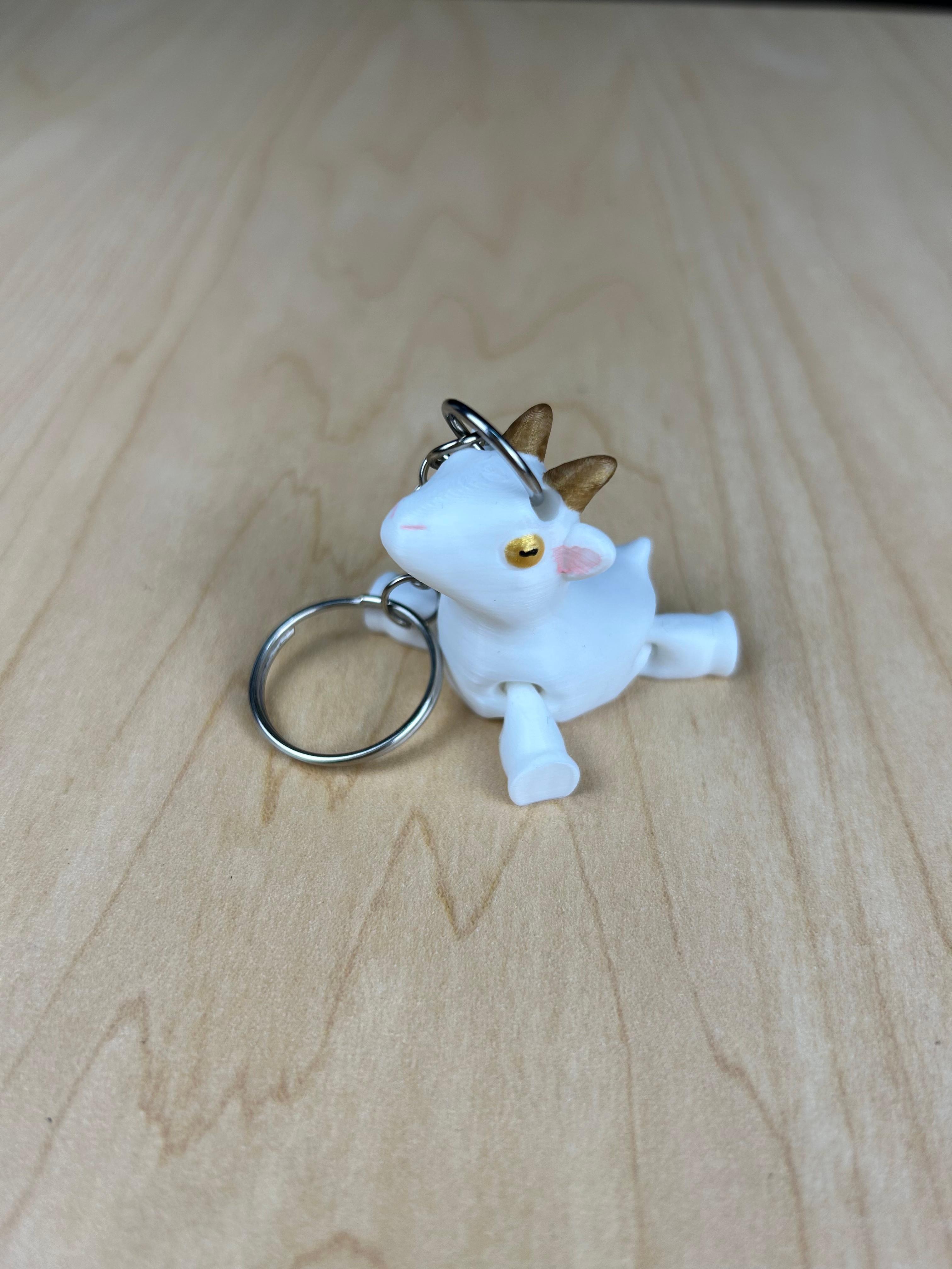 Goat Keychain 3d model