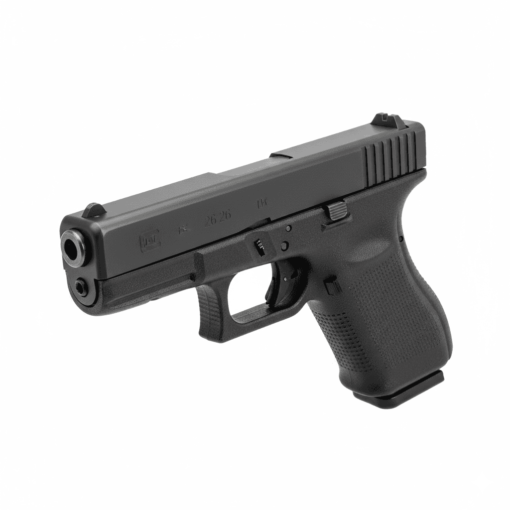 Handguns : Glock 26 Subcompact Carry Pistol 3d model