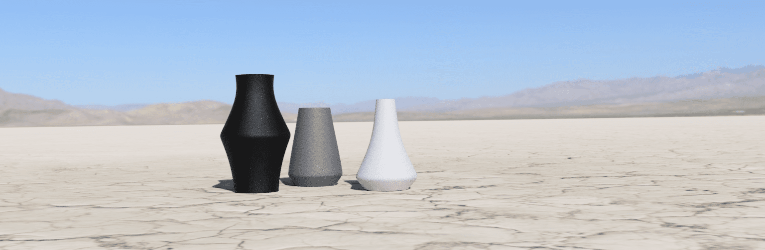 Set Vase 1 3d model