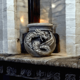 Dragon Jar 3d model