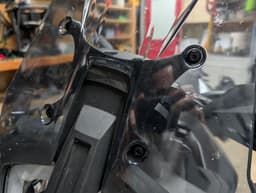 Adventure Windscreen Mount for KTM 890 SMT 3d model