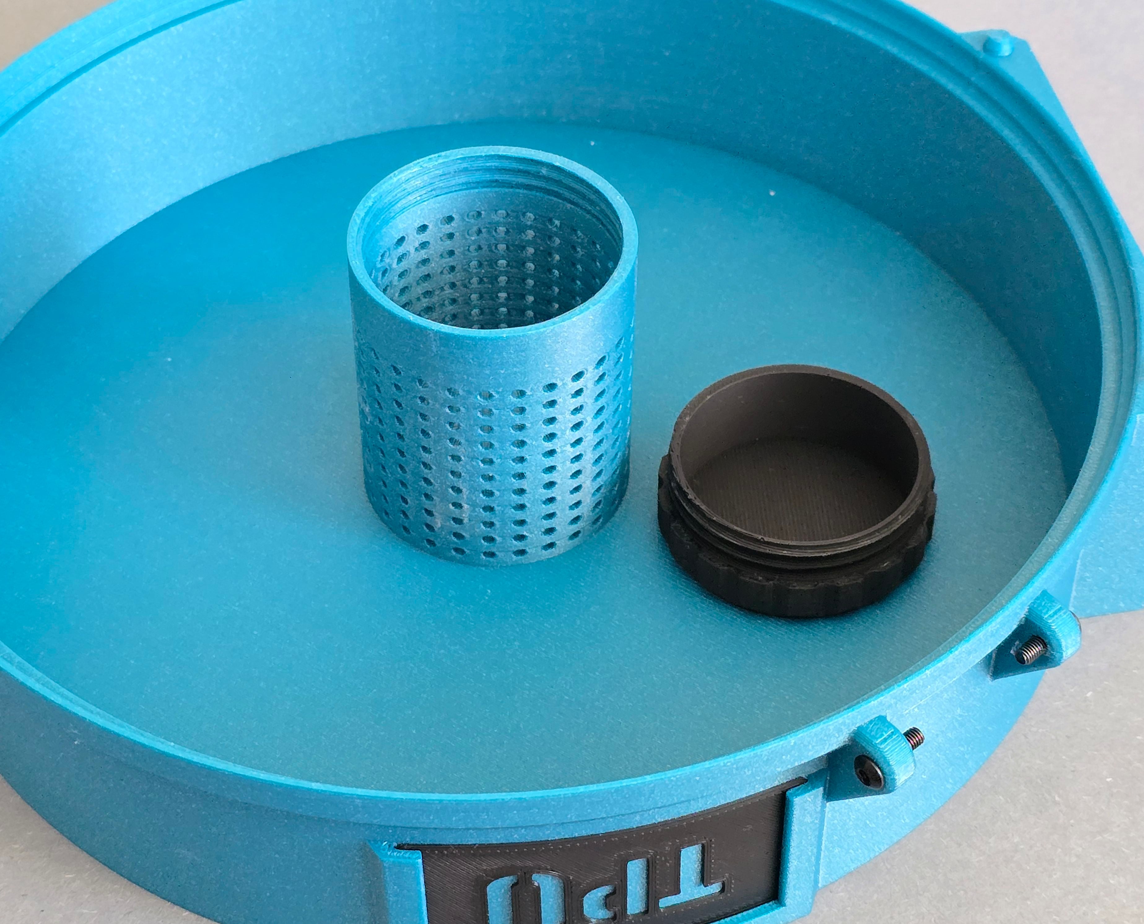 Dry box for filament spools 3d model